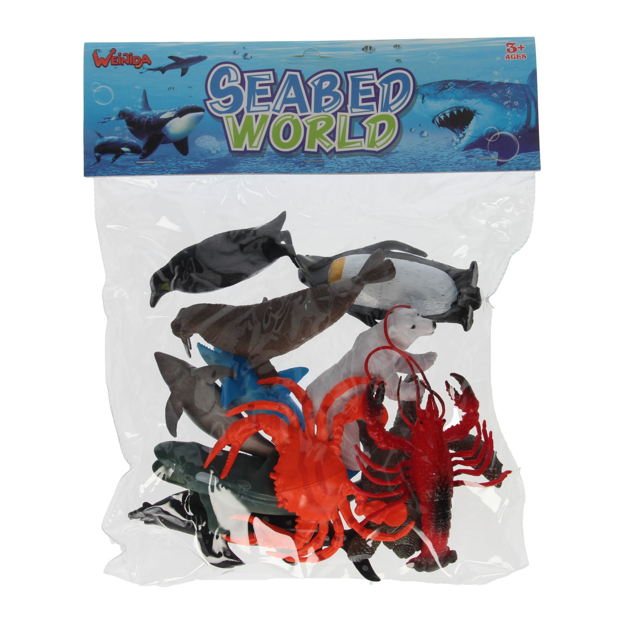 Grands figures de jeu Oceant Animals, 11e.