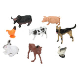 Jouets Lobbes, par exemple animaux de la ferme, 10 pcs.