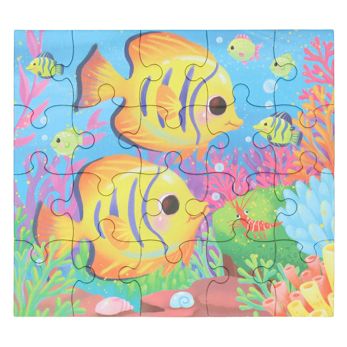 Mini puzzle monde sous-marin, 20 pcs.