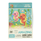 Mini puzzle monde sous-marin, 20 pcs.