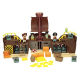 Coffret de jeu bateau pirate