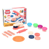 Lobbes toys bv set d'argile avec presse à argile - 4 couleurs d'argile