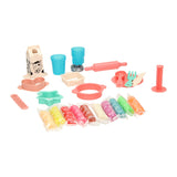 Set d'argile lait et nourriture - 10 couleurs d'argile