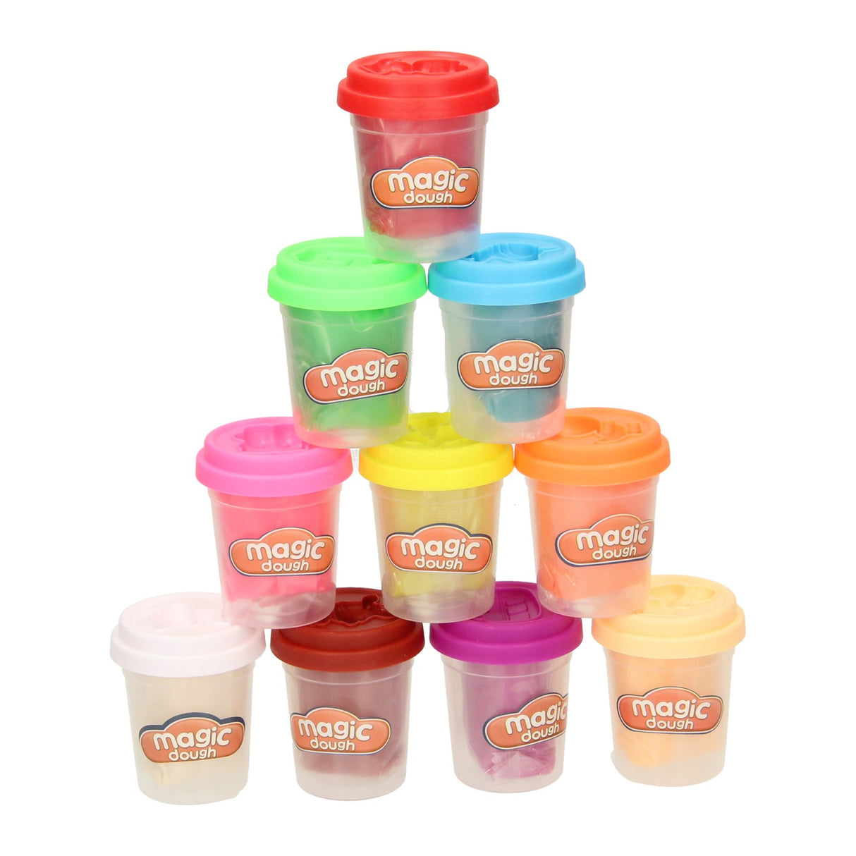 Variation du set d'argile - 10 pots en argile