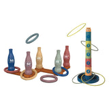 Ring throwing and stacking tower 2in1