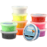 Argile Foam ®, divers coloris, boîte 10x12 1 boîte