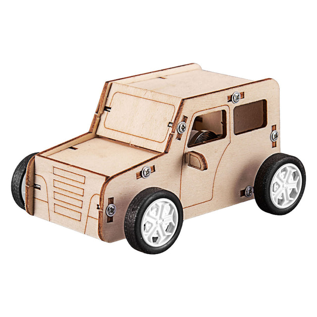 Lobbes Toys BV Kit de Construction en Bois Voiture à Cordon de Traction