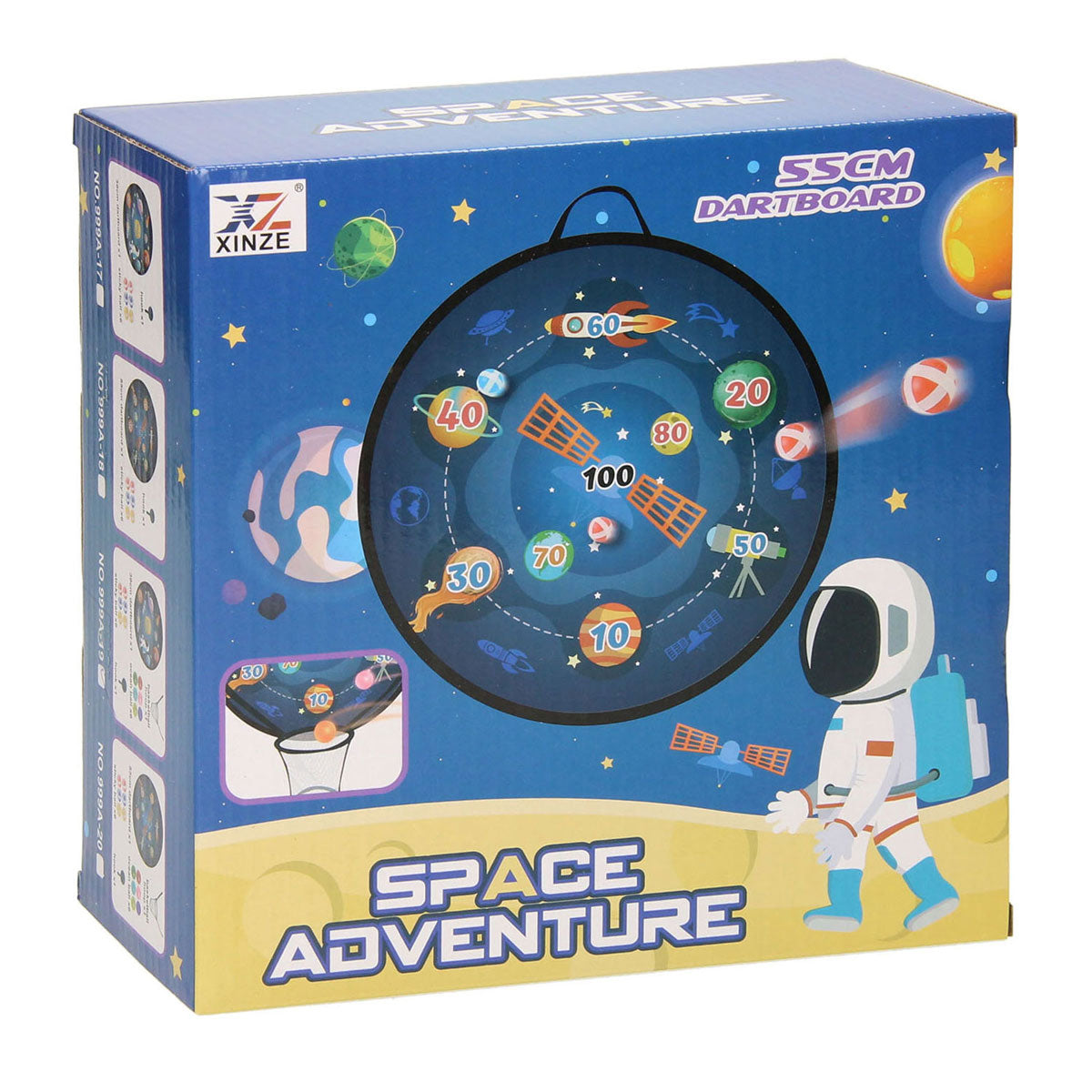 Jeu de fléchettes Velcro voyage dans l'espace