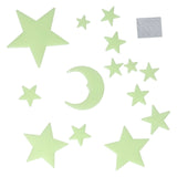 Lueur dans la lune et les étoiles sombres