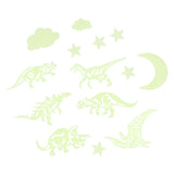 Dinosaures qui brillent dans le noir, 16 pcs.