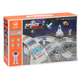 Ensemble de piste de course routière space explorer, 142 pièces.