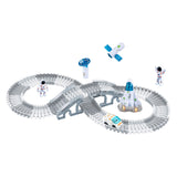 Ensemble de piste de course routière space explorer, 142 pièces.
