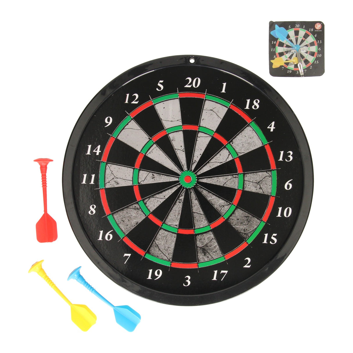 Jeu de fléchettes magnétiques double face