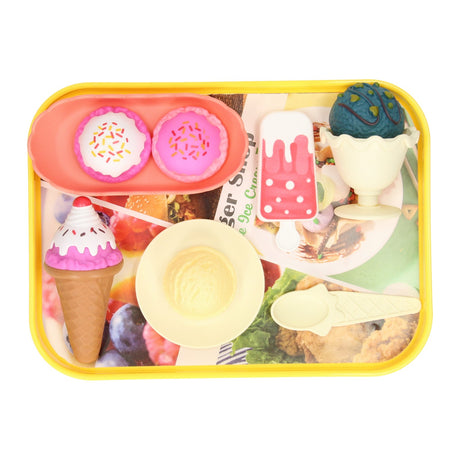 Plateau de jeu de glaces alimentaires, 10 pcs.