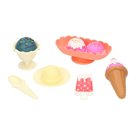 Plateau de jeu de glaces alimentaires, 10 pcs.