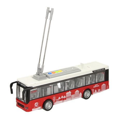 Bus de la ville avec lumière et son 1:16