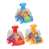 Abi presse et c'est parti, voiture à engrenages