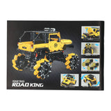 Lobbes Toys BV Happy Build Ensemble de blocs de construction RC contrôlables camionnette – 1490 pièces.