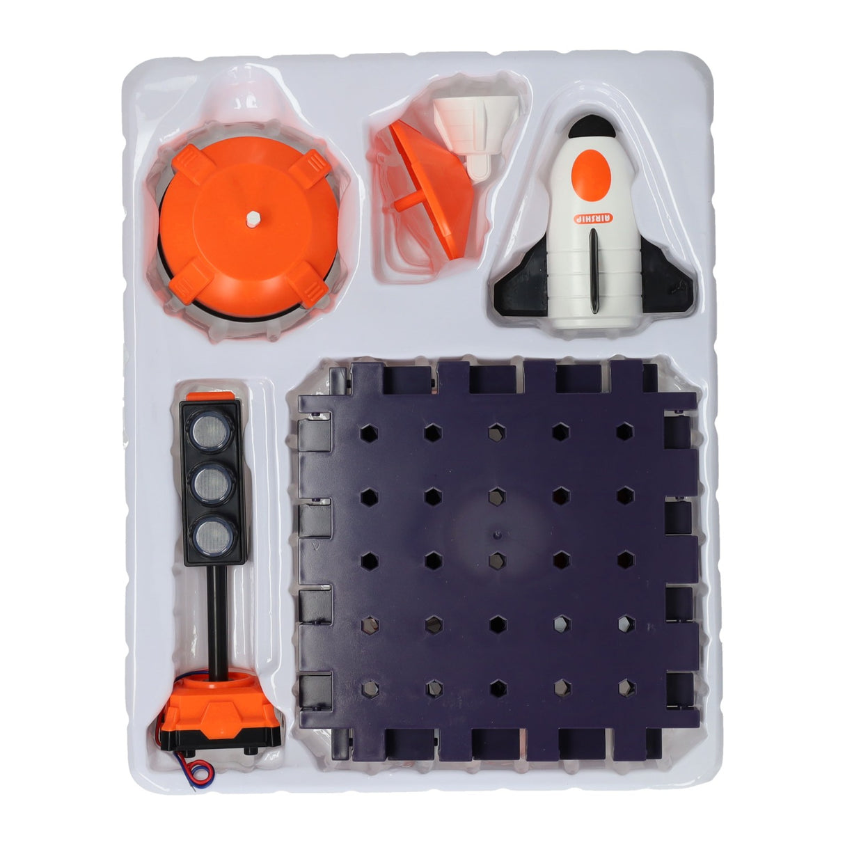 Lobbes Science Electronics Kit de construction aéronautique électrique avec feu de circulation