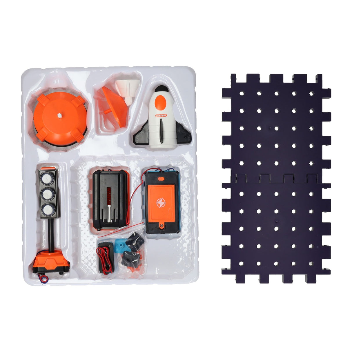 Lobbes Science Electronics Kit de construction aéronautique électrique avec feu de circulation