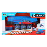 Jouets Lobbes, par exemple shooter x revolt - avec 12 flèches souples et 3 canettes