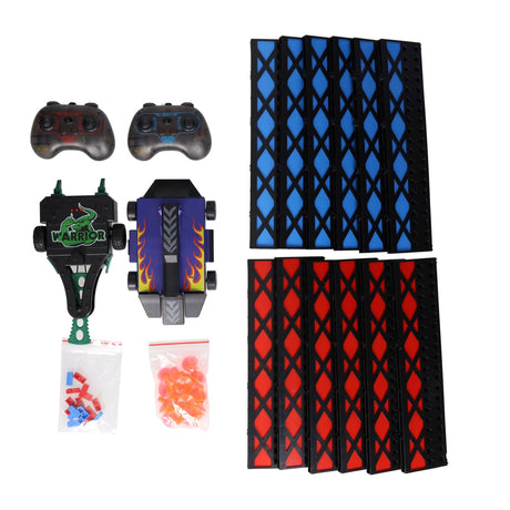 Lobbes Toys BV Robots de combat contrôlés RC - ensemble de 2 robots et arène