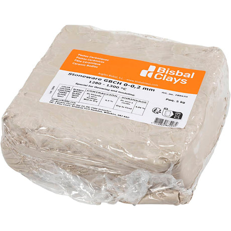 Argile à grès, blanc cassé, 5 kg 1 carton