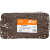 Argile chamottée, marron foncé, 10 kg 1 boîte