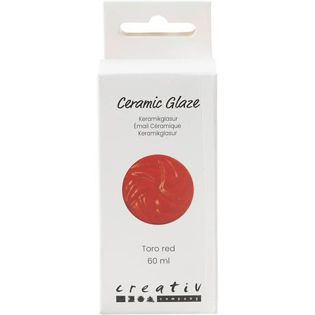 Creativ company vernis céramique 984-1101 c rouge toro opaque - 60ml