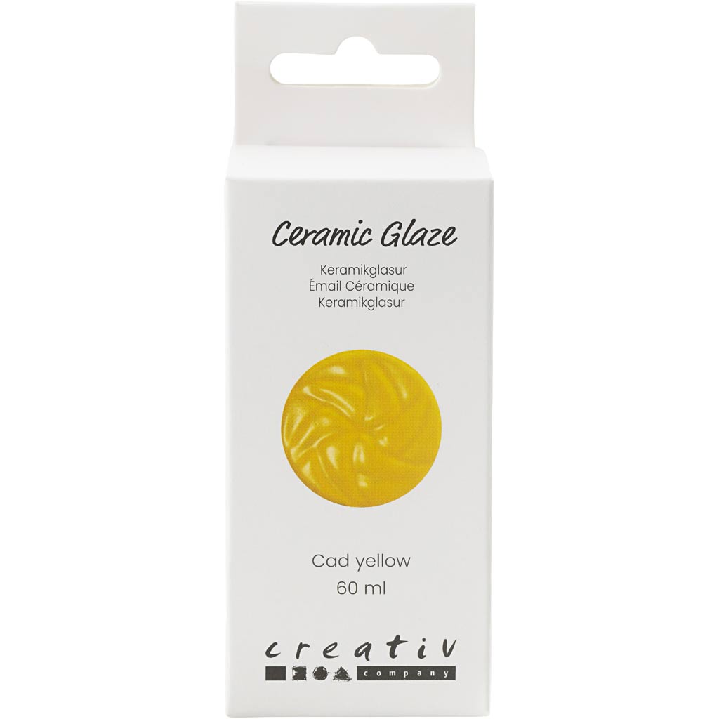 Creativ company vernis céramique 984-1101 c jaune cad opaque - 60ml