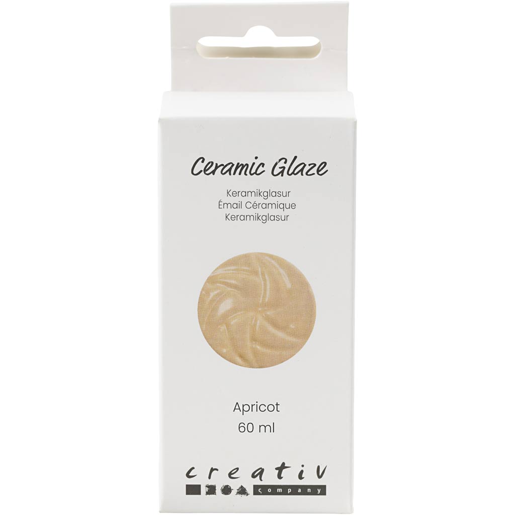 Creativ company vernis céramique 984-1101 c abricot opaque - 60ml