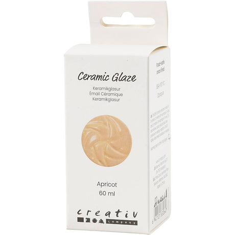 Creativ company vernis céramique 984-1101 c abricot opaque - 60ml
