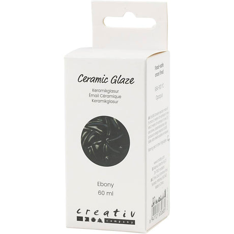 Creativ company vernis céramique 984-1101 c ébène opaque - 60ml