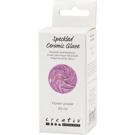 Creativ company vernis céramique moucheté 999-1060 c pouvoir floral opaque - 60ml