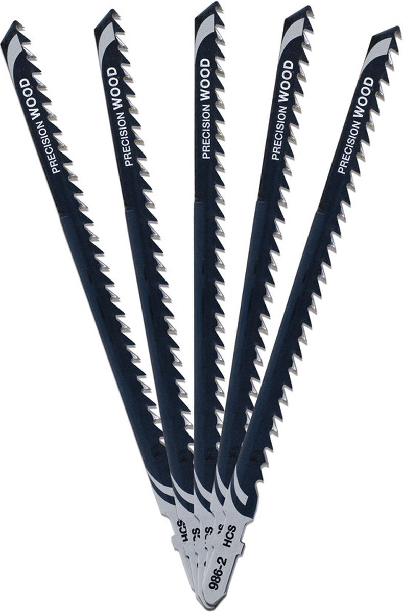 Accessoires Dewalt lame de scie sauteuse hcs pour des coupes rapides et droites dans le bois et les panneaux de particules,<100mm, 150x126x4mm, (t344dp) - dt2076-qz