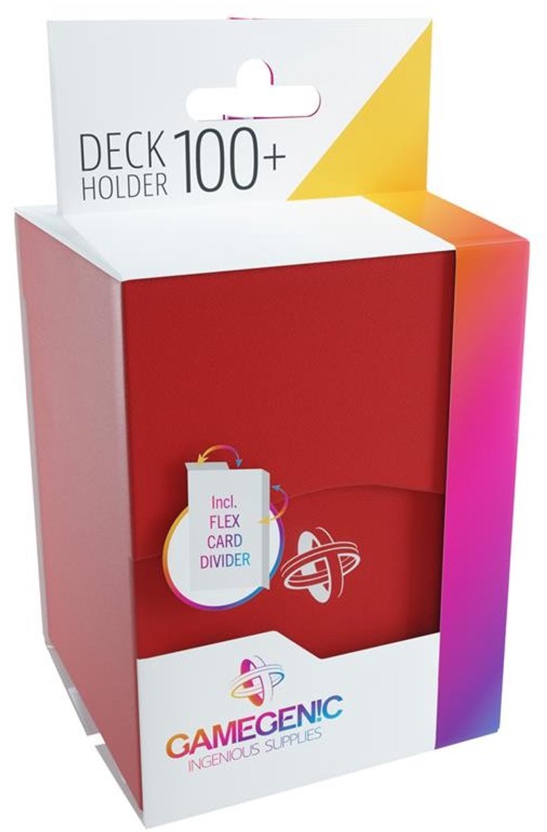 Gamegenic – support deckbox 100+ rouge