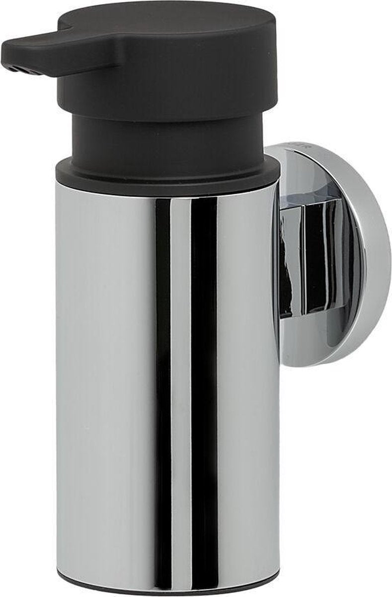 Tigre midi - distributeur de savon mural 90 ml - sans perçage - perçage ni collage - chrome