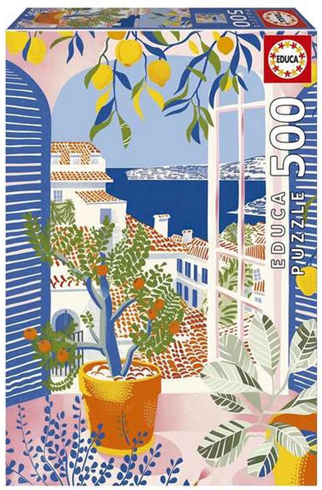 Educa - puzzle - ciello citron - 500 pièces - puzzle.