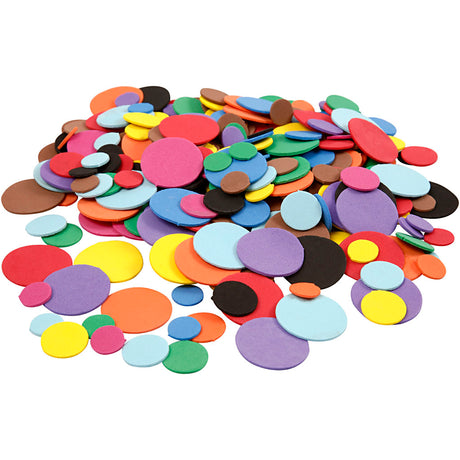 Entreprise créative https: www.ccobby.nl eva-foam-circles-d-12-20-32-mm-diverse-colours-300-div-1-doos