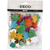 Creativ Company formes en mousse paillettes, 100 pcs.