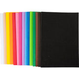 Creativ Company Eva Foam Sheets A4 auto-adhésif, 30 feuilles