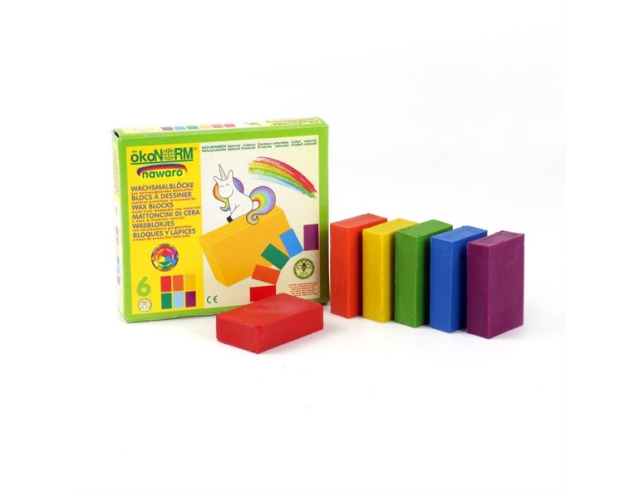Blocs de cire Ökonorm nawaro - licorne - 6 pièces