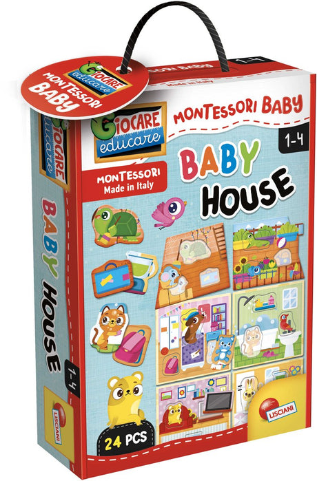Lisciani montessori bébé maison bébé