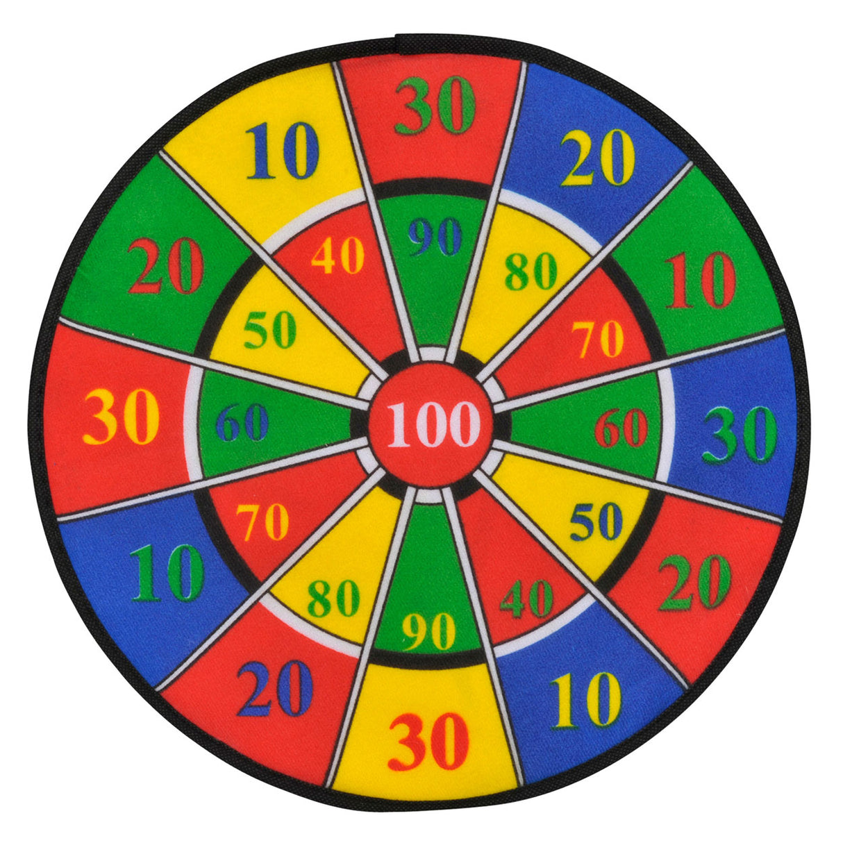 Dartboard med borrelås