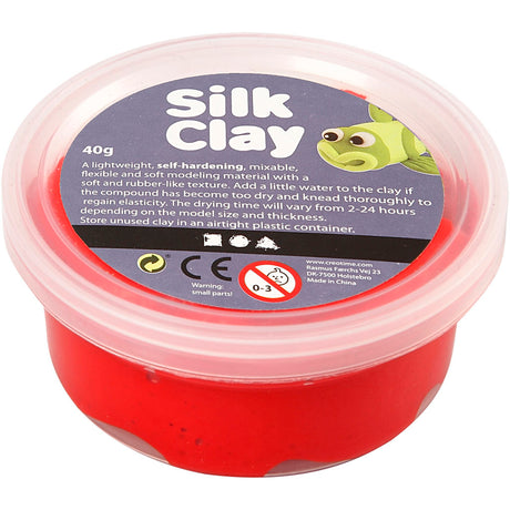 Argile de soie https: www.ccobby.nl soie-argile-rouge-40-gr-1-doosje