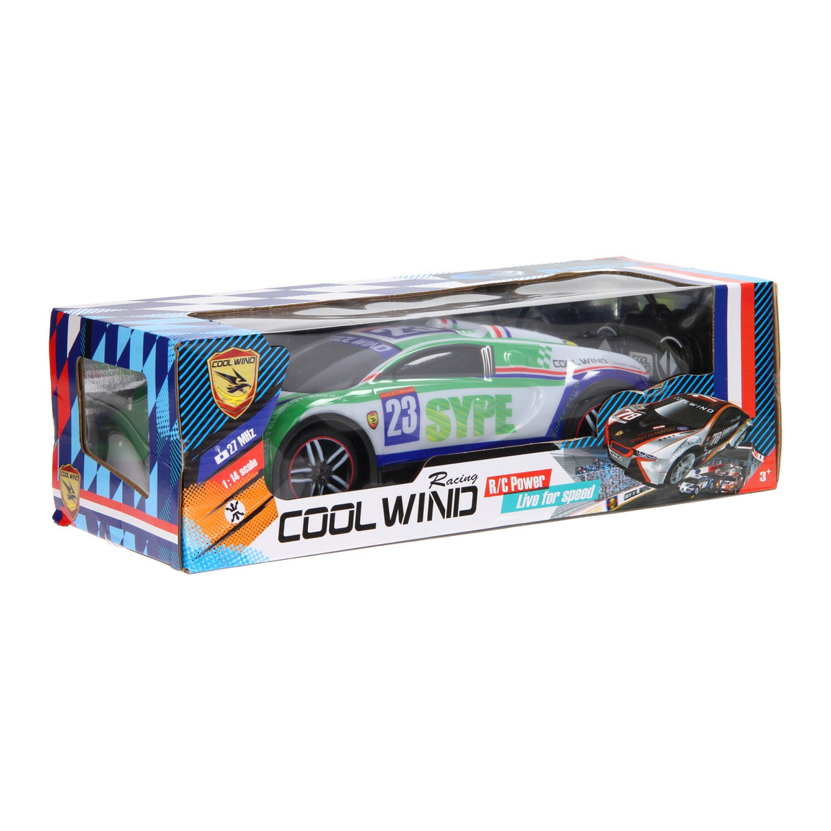Voiture radiocommandée canal 1:14 - vert
