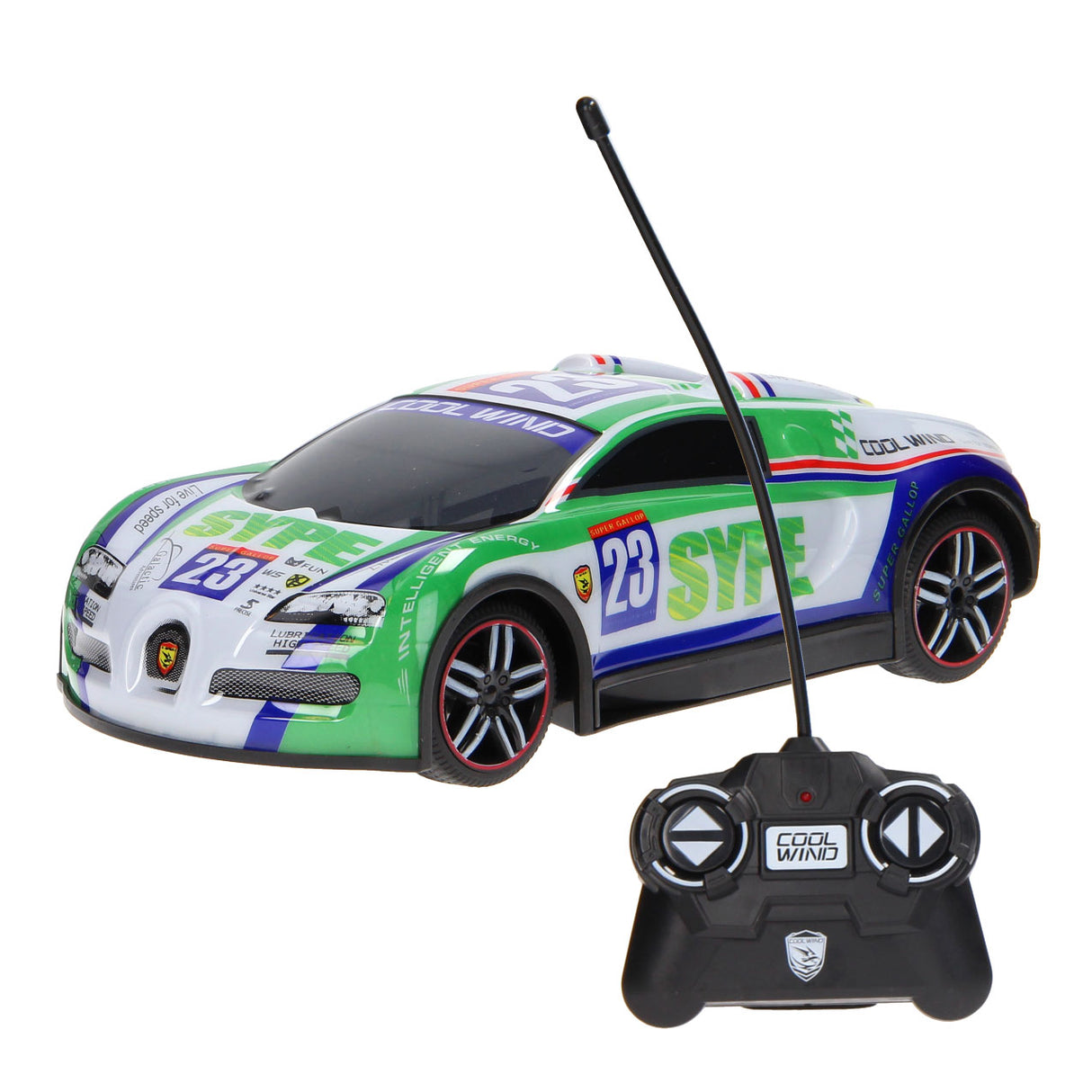 Rc rc auto 1:14 channel groen