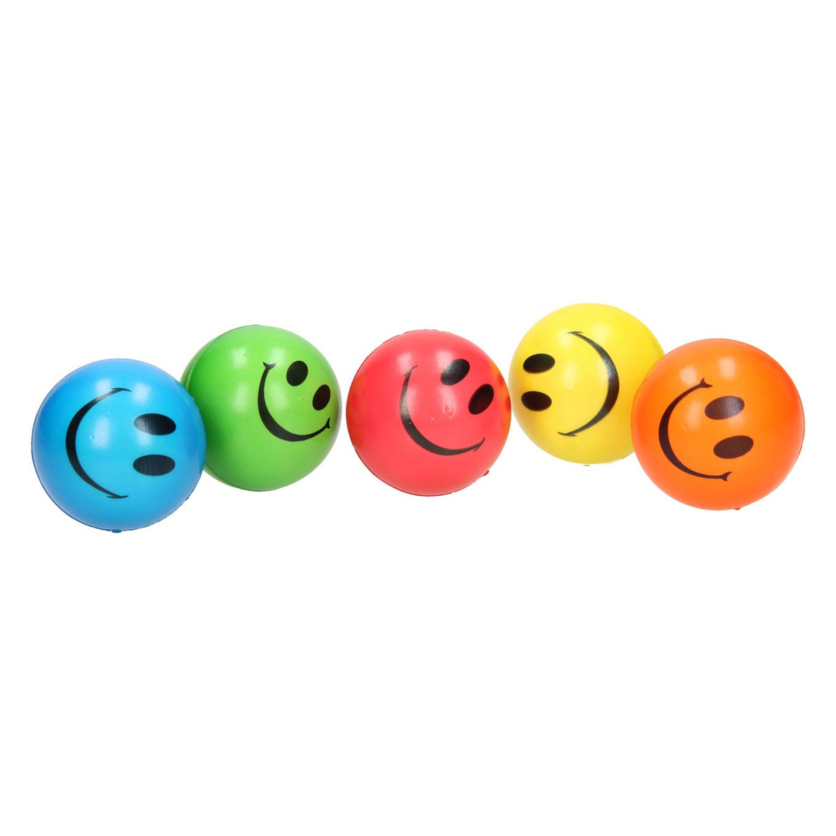 Visage souriant de softball, 6 cm