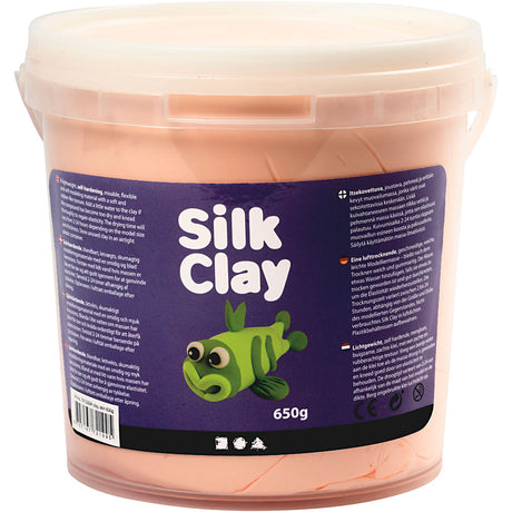 Argile Silk ®, beige clair, 650 gr 1 seau