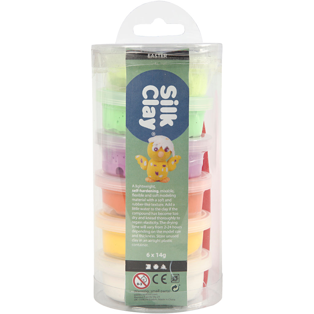 Creativ Company Couleurs de printemps, 6x14gr.